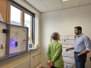 Demonstrações de Projetos no FieldLab - TechHub em Assen.